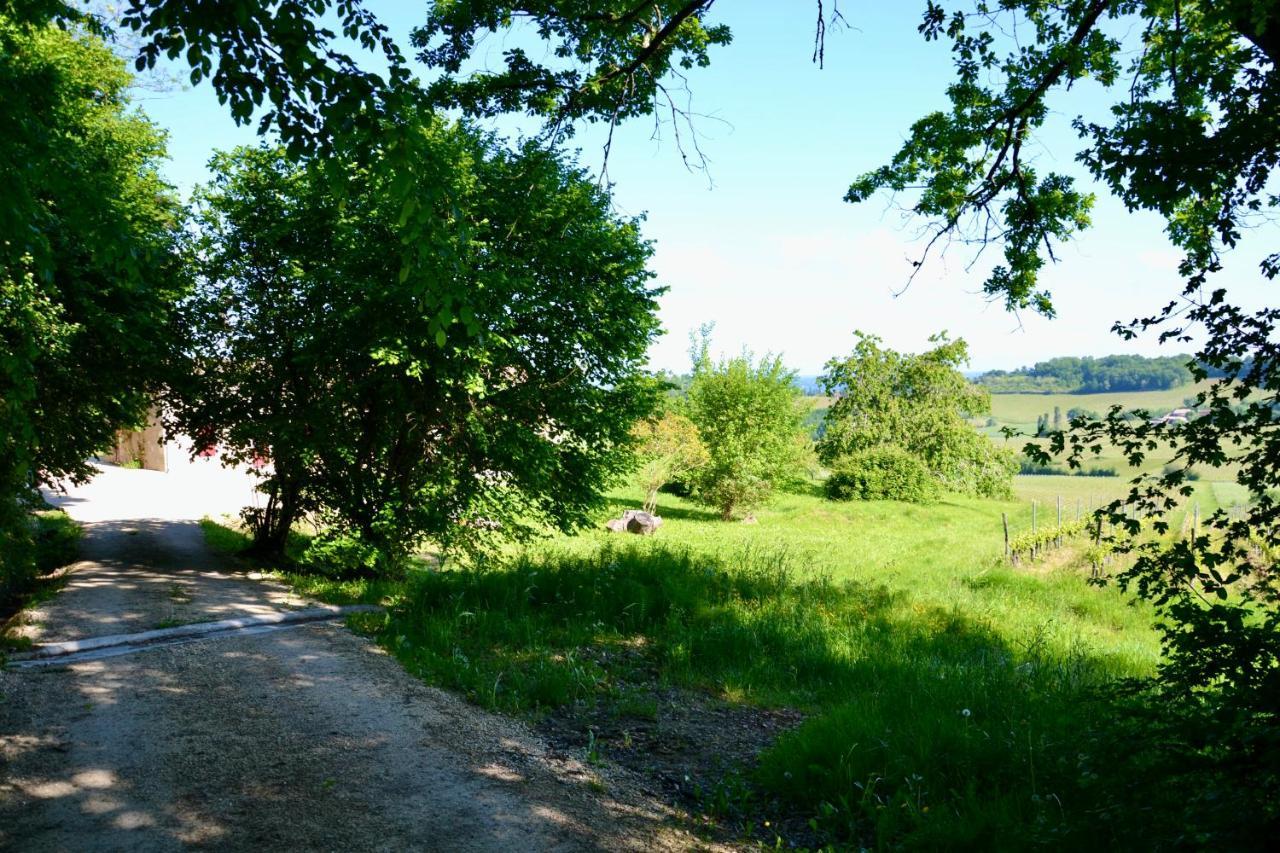 Les Chambres Du Vallon Pomport Exterior foto